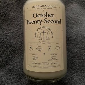 Brand NEW  coconut and soy wax candle